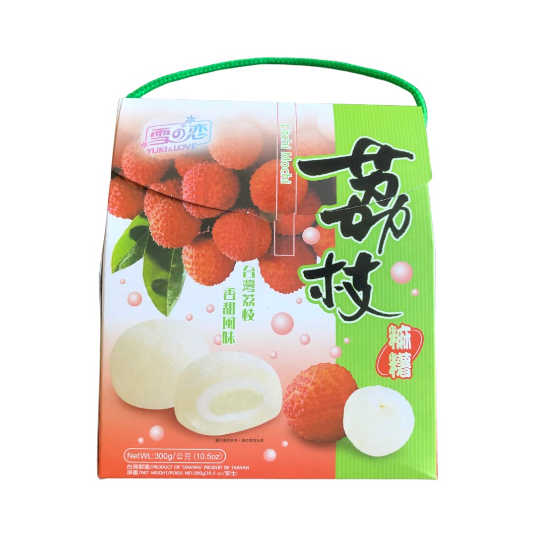 Amazon.com: 2 x 10.5 Yuki & Love Japanese Rice Cake Mochi Litchi