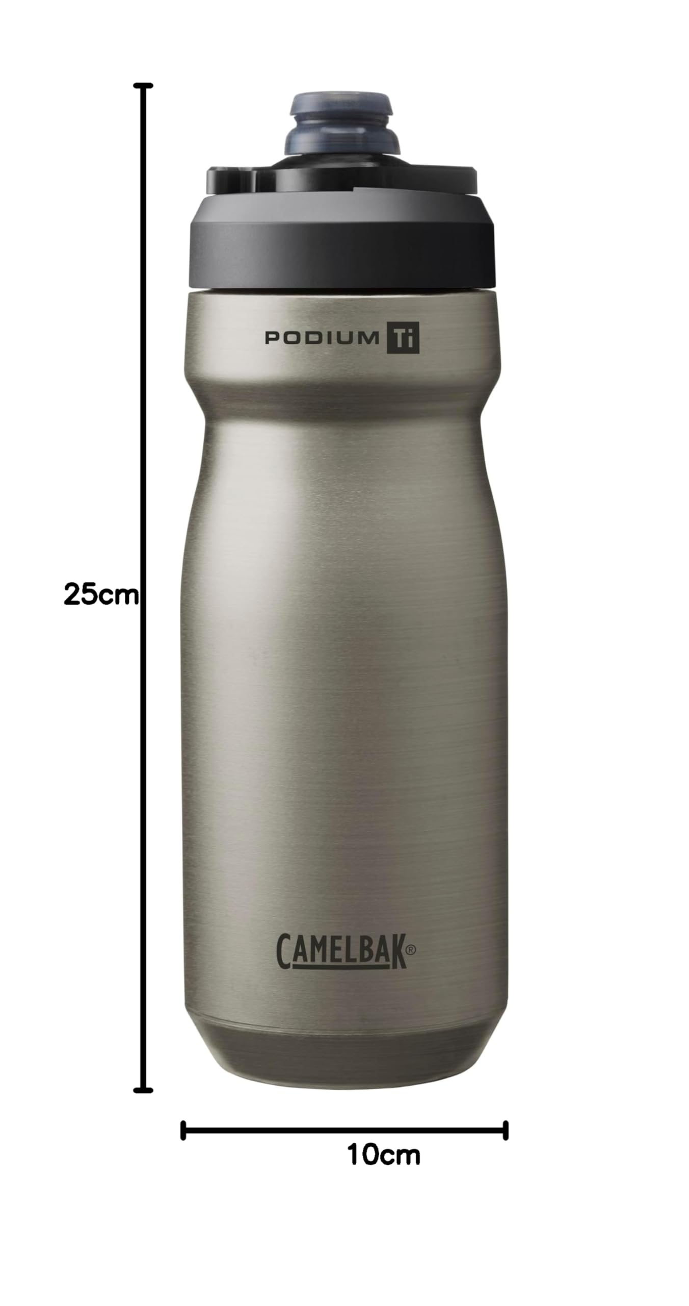 Camelbak Podium Insulated Titanium, 530ml – bike bottle