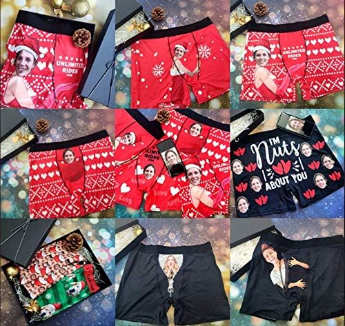 Custom Men's Boxer Briefs This Belongs to Me Boxers for Men Personalized Funny Wife Face Shorts Underwear - Image 6