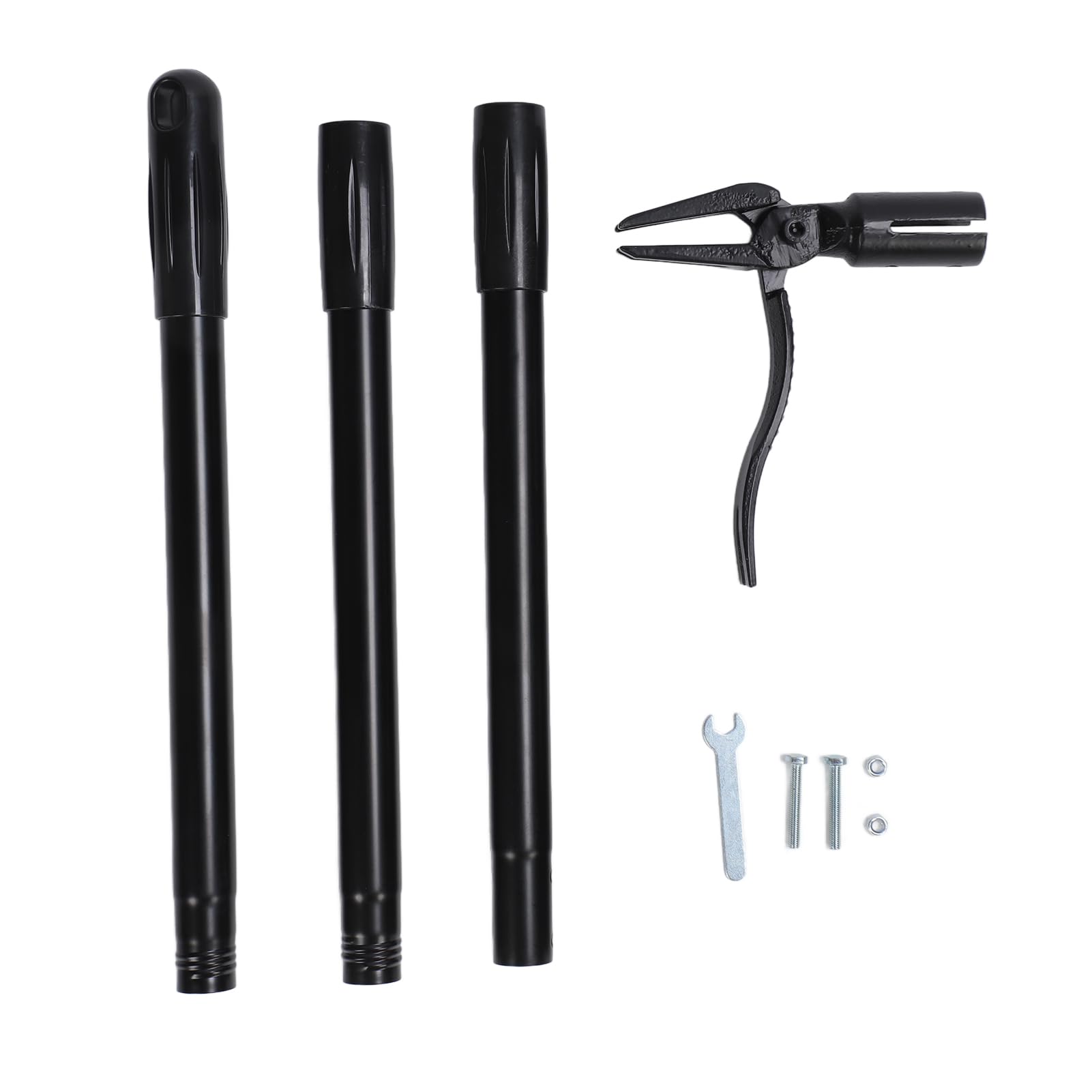 Weed Puller Tool with Long Ergonomic Handle Adjustable Design (3