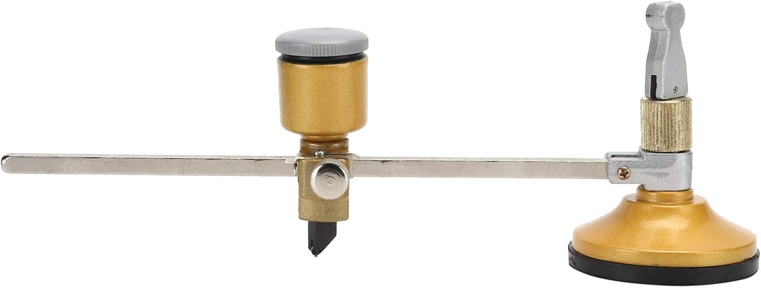 Garosa Garosa Adjustable Glass Cutter, Steel Material with Precision Cutting Wheels, 400 Mm Diameter Tool for Glass Professionals and DIY Enthusiasts