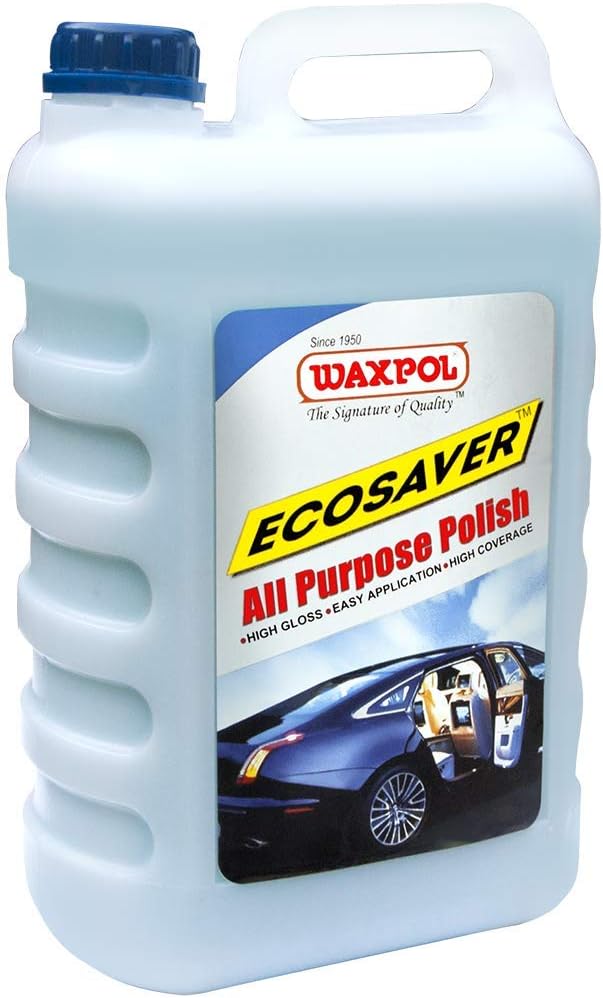 Waxpol Ecosaver All Purpose Polish 5 LTR for all Surfaces Car, Bike