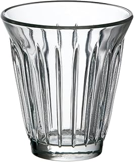 La Rochere Zinc Designer Cup Coffee Glass Mug 19 cl (Set of 6)