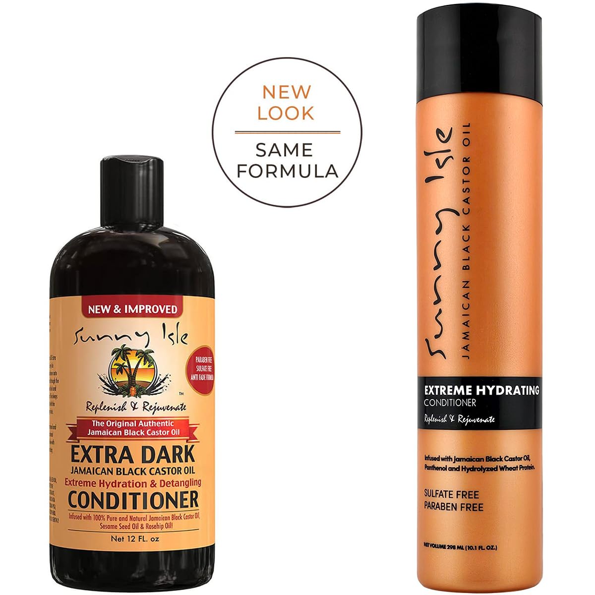 Sunny Isle Jamaican Black Castor Oil Extreme Hydrating Conditioner, Orange, 10 Fluid Ounce, Packaging May Vary - Image 7