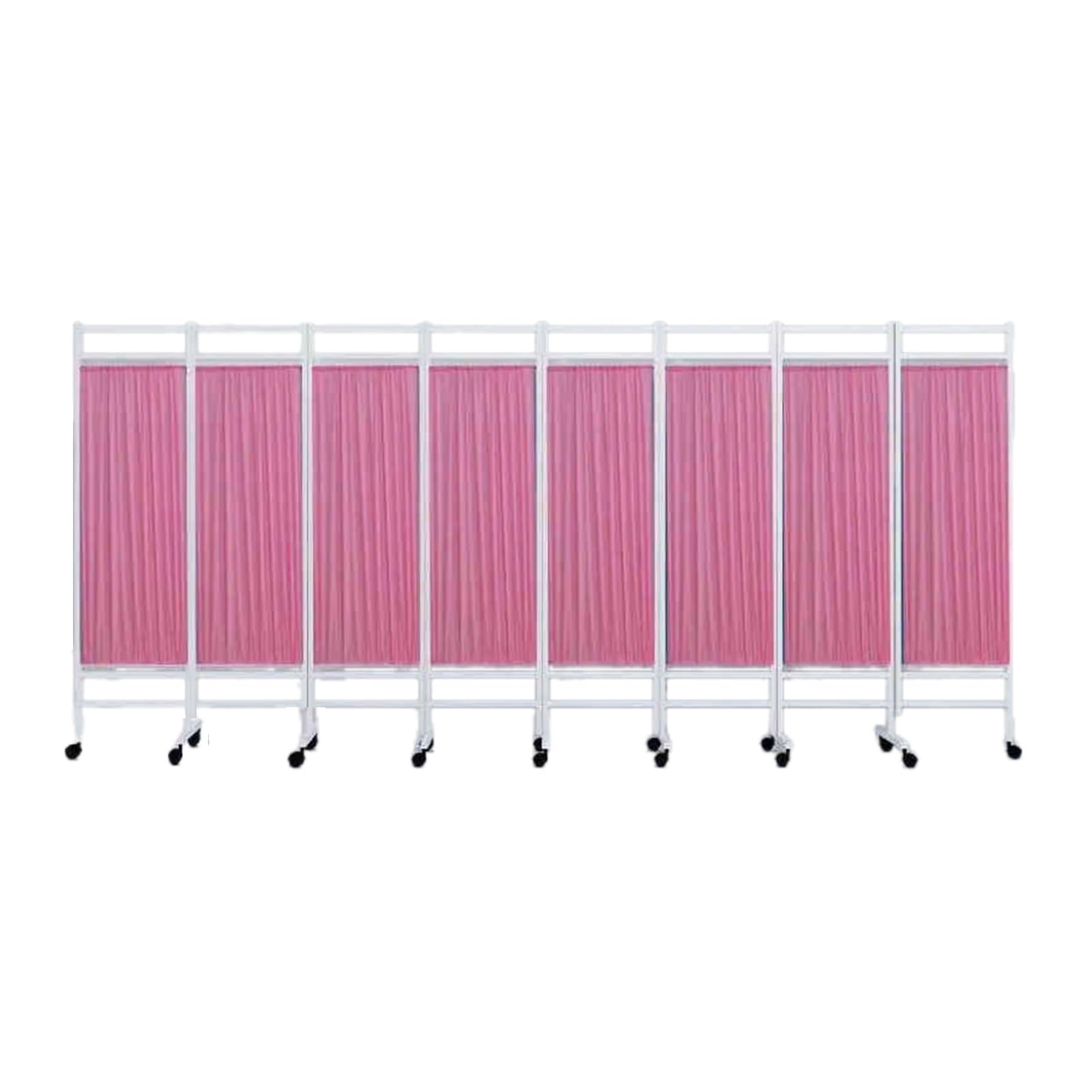 Paravent médical pliable à roulettes séparateur de pièce mobile