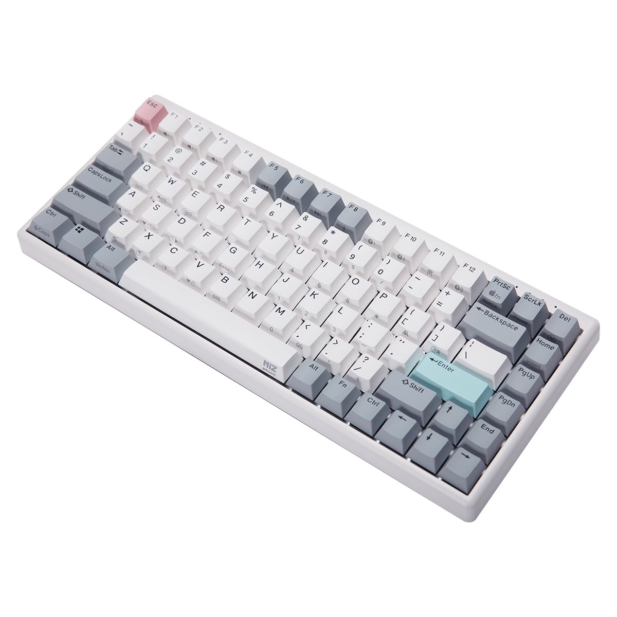 Amazon | NiZ キーボード Mini84 静電容量無接点方式 ワイヤレス