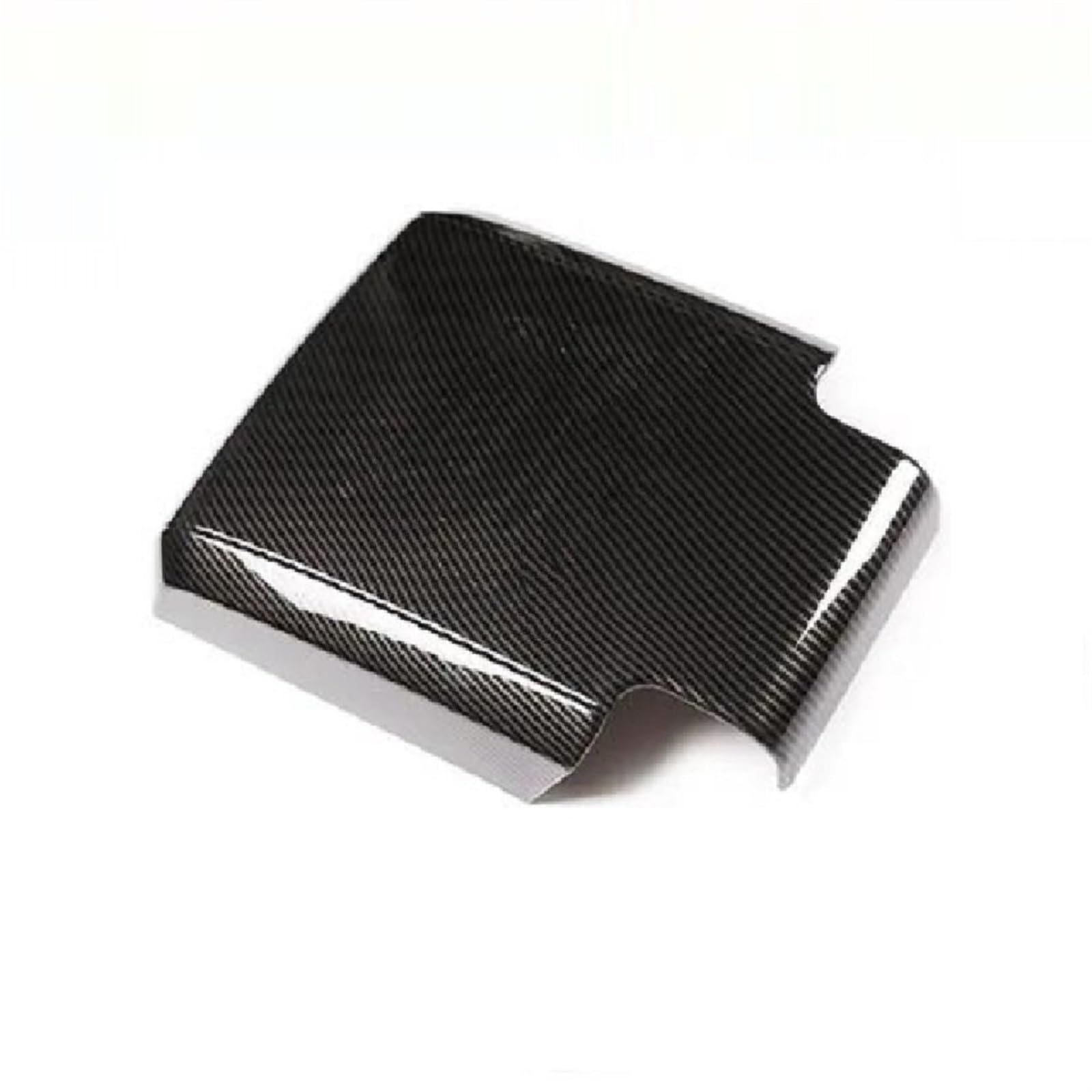 Carbon Fiber Car Armrest Box Storage Cover Trim Stickers for Land-Rover for Defender 90 110 130 2020-2023(Carbon Fiber)