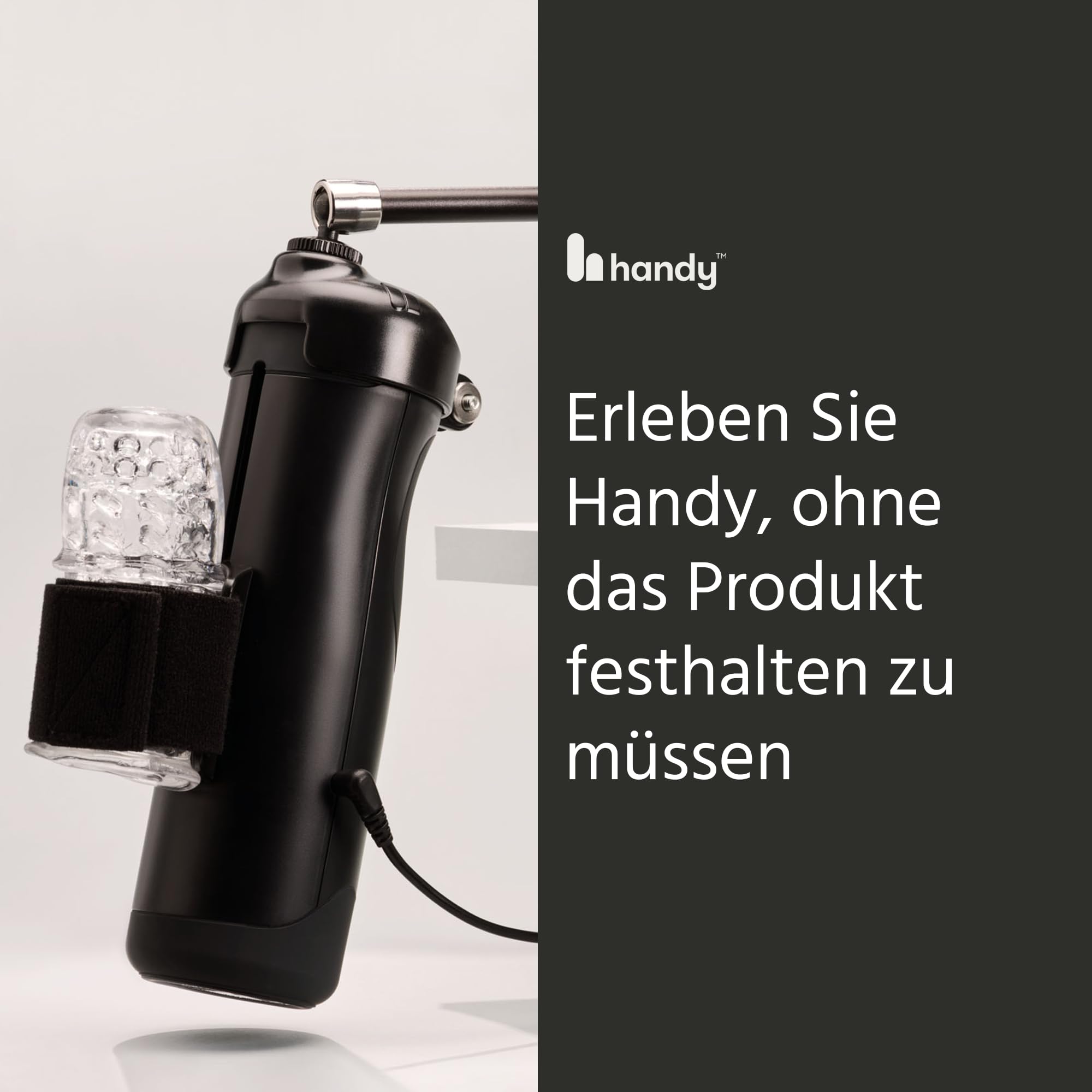 Amazon.com: The Handy Handsfree Cup - Male Masturbator Attachment, Use with  Common Camera and Microphone Stands, Sex Toy Mount, Adult Toys for Men :  Health & Household