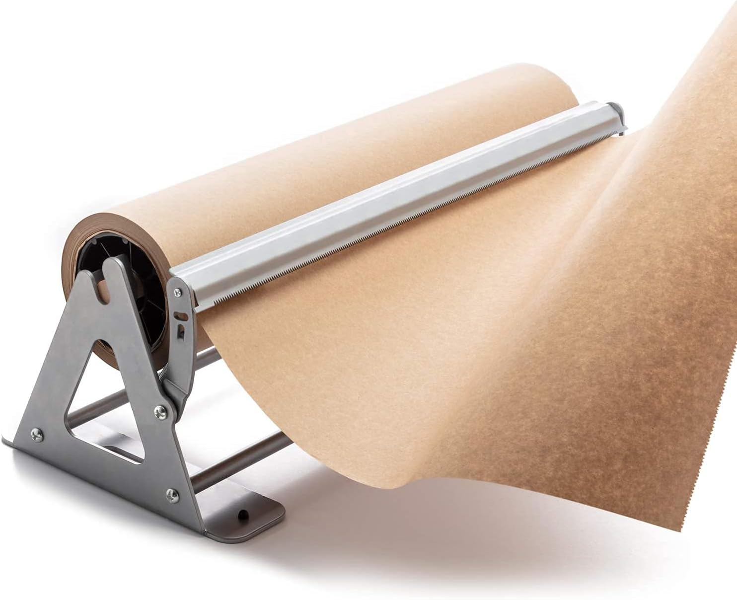 Paper Roll Cutter - 36 Inches Butcher Paper Dispenser - Heavy Duty Paper Roll Holder and Cutter - Sturdy Construction for Freezer Paper Roll and Kraft : Office Products