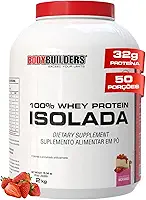 Whey Protein 100% Isolada Morango 2kg - Bodybuilders