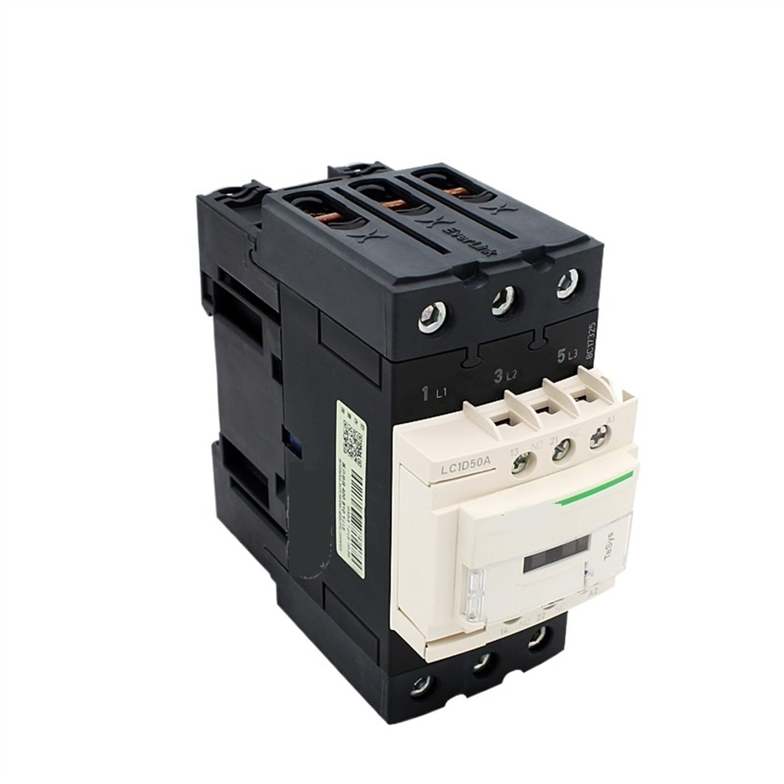 ZHWTISNPE AC contactor 4P 9A 50/60Hz Control Coil Voltage 220V one Open Closed LC1DT20M7C