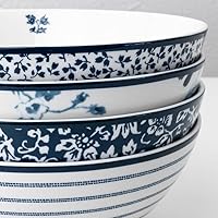 Vista 3 de Laura Ashley Set/4 cuencos 16 diseños mixtos en caja de regalo Blueprint Coleccionismo