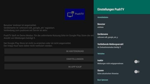 PushTV - Notifications on Fire TV