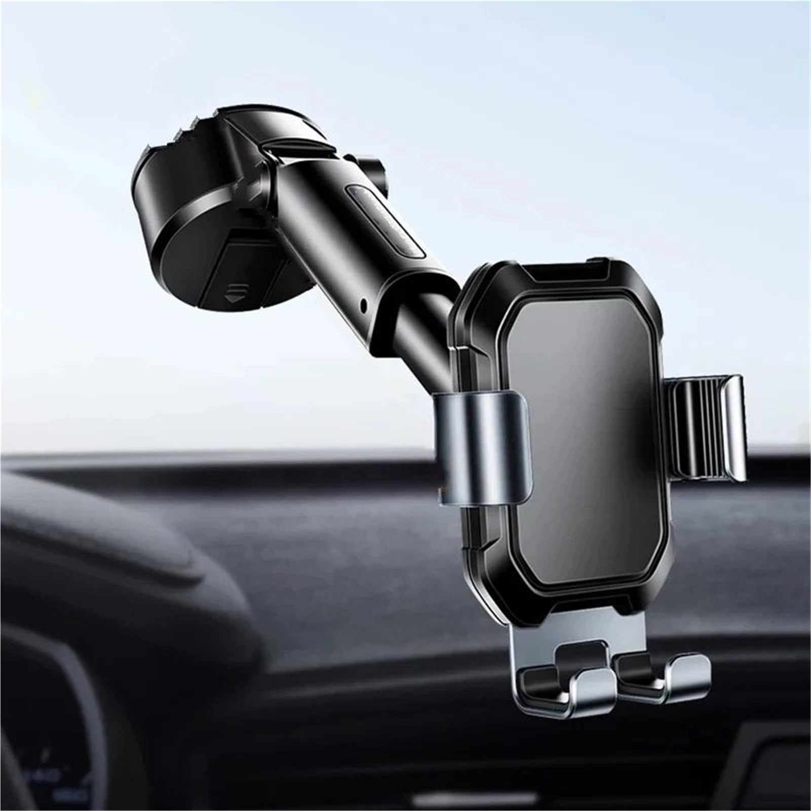 Soporte Movil Coche Supporto Telefono Auto Supporto per Telefono da Auto Gravity con Ventosa, Supporto Universale Regolabile per GPS da Auto per iPhone 12 PRO Max