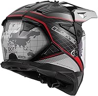 Vista 5 de LS2 Cascos Blaze II Adventure Casco de motocicleta con SunShield