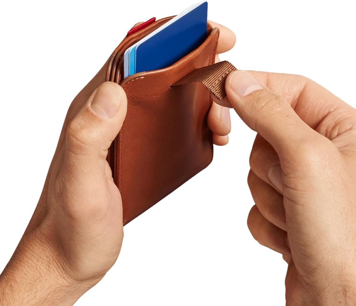 Distil Union Wally Bifold 5.0 RFID Wallet with ID Window - Slim Bifold Wallet for Men with Money Clip, Premium Leather – Minimalist RFID Card Holder - Holds 14 Cards & 30 Bills - Brown - Image 7