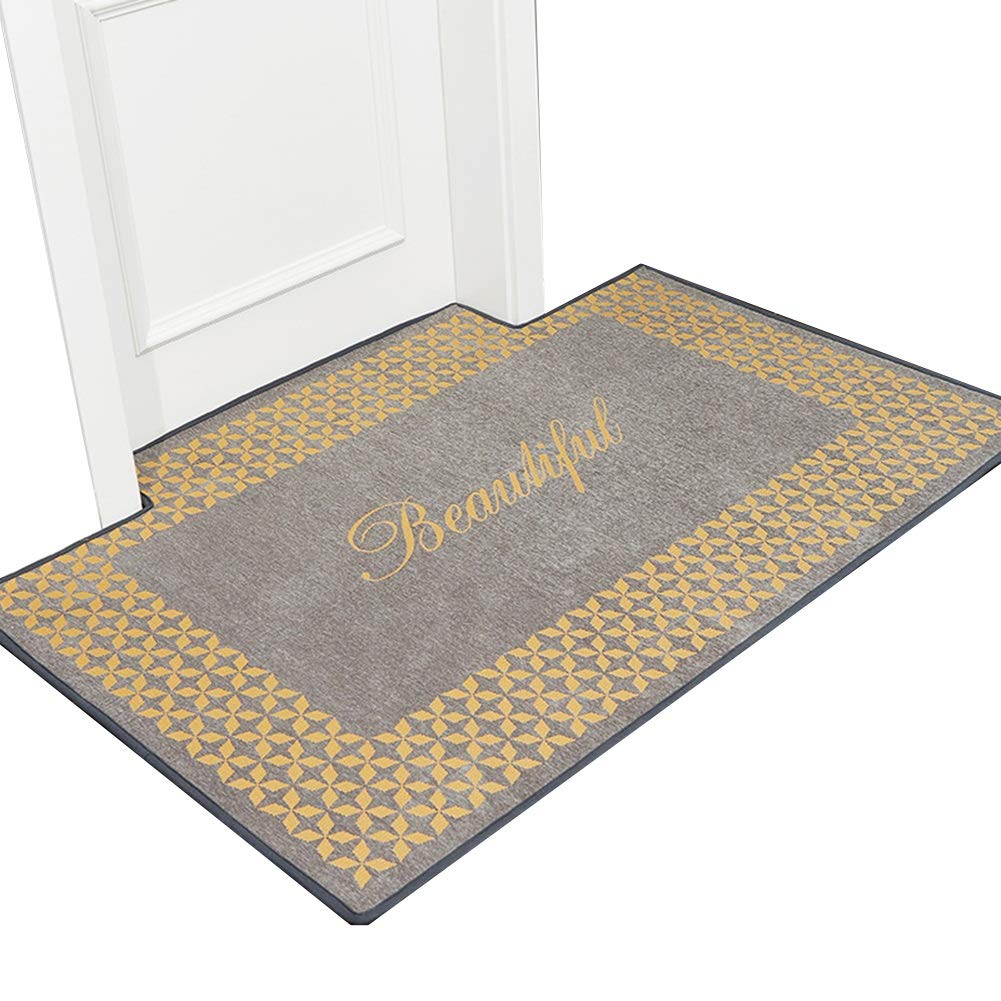 Paillasson entrée antidérapant style classique simple moquette de cuisine