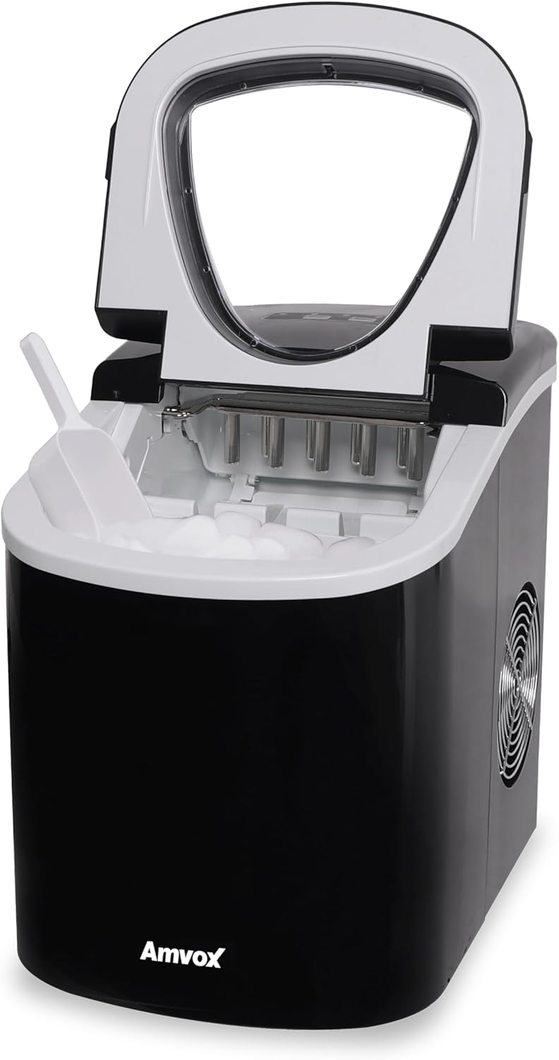 Amvox Máquina de Gelo Portátil AMG 113 13Kg 110V