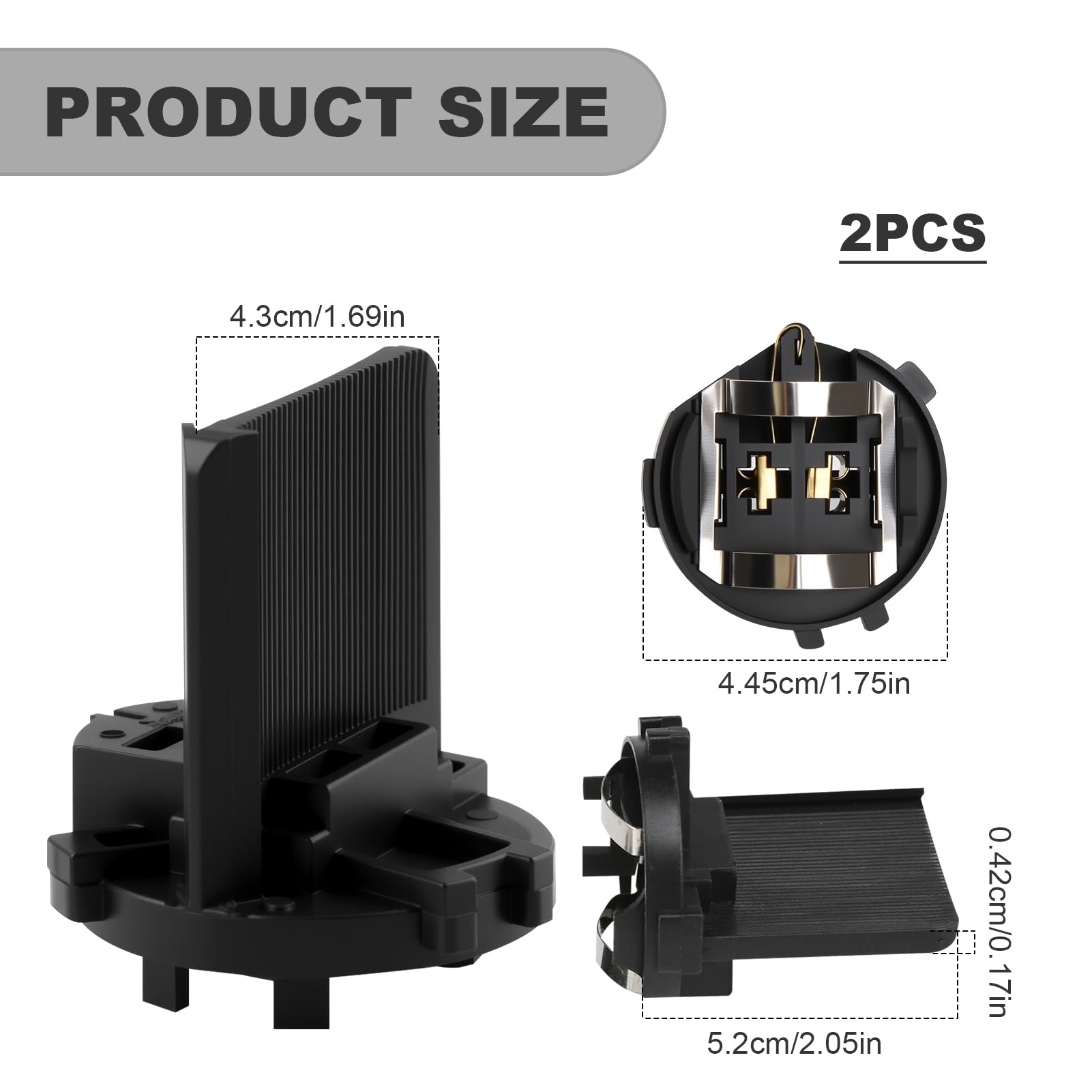 2 pezzi di ricambio per lampade alogene 5K0941109, anabbaglianti per Golf 6 Golf 7 MK6 MK7 T-iguan, T-ouran, S-haran e S-cirocco