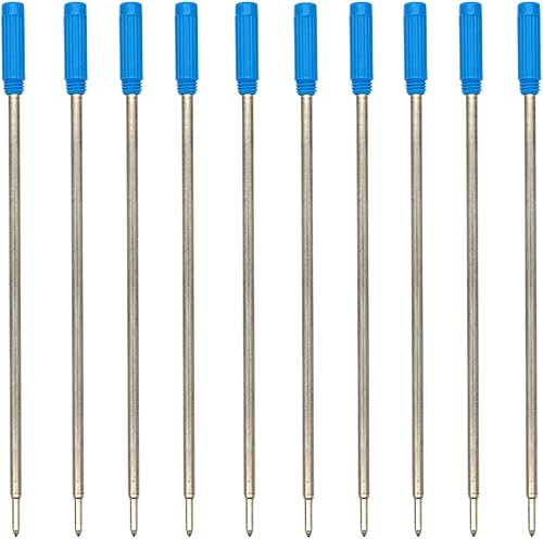 Gullor - Recambios para bolígrafo (10 unidades), color azul