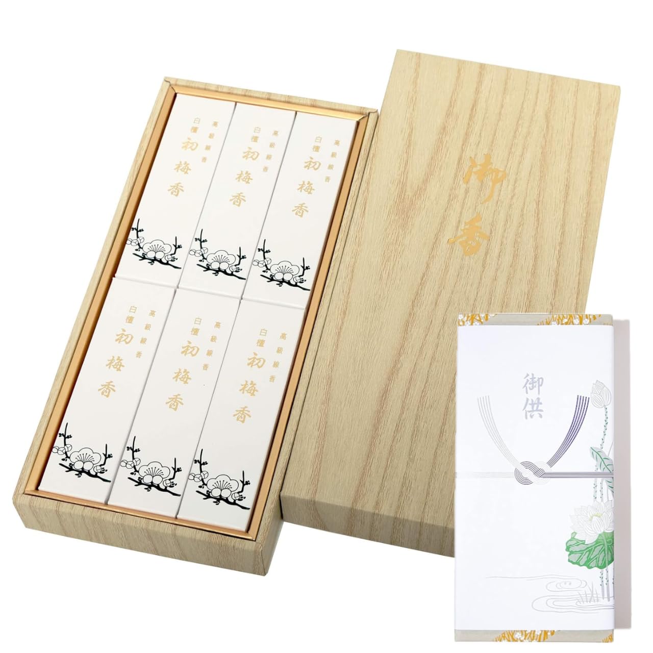 Umekankodo Sandalwood First Plum Incense, 6-Box Set