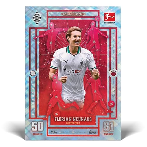 Fußballkarten Match Attax Topps Bundesliga 23/24 – Mini Tin mit 42 Karten