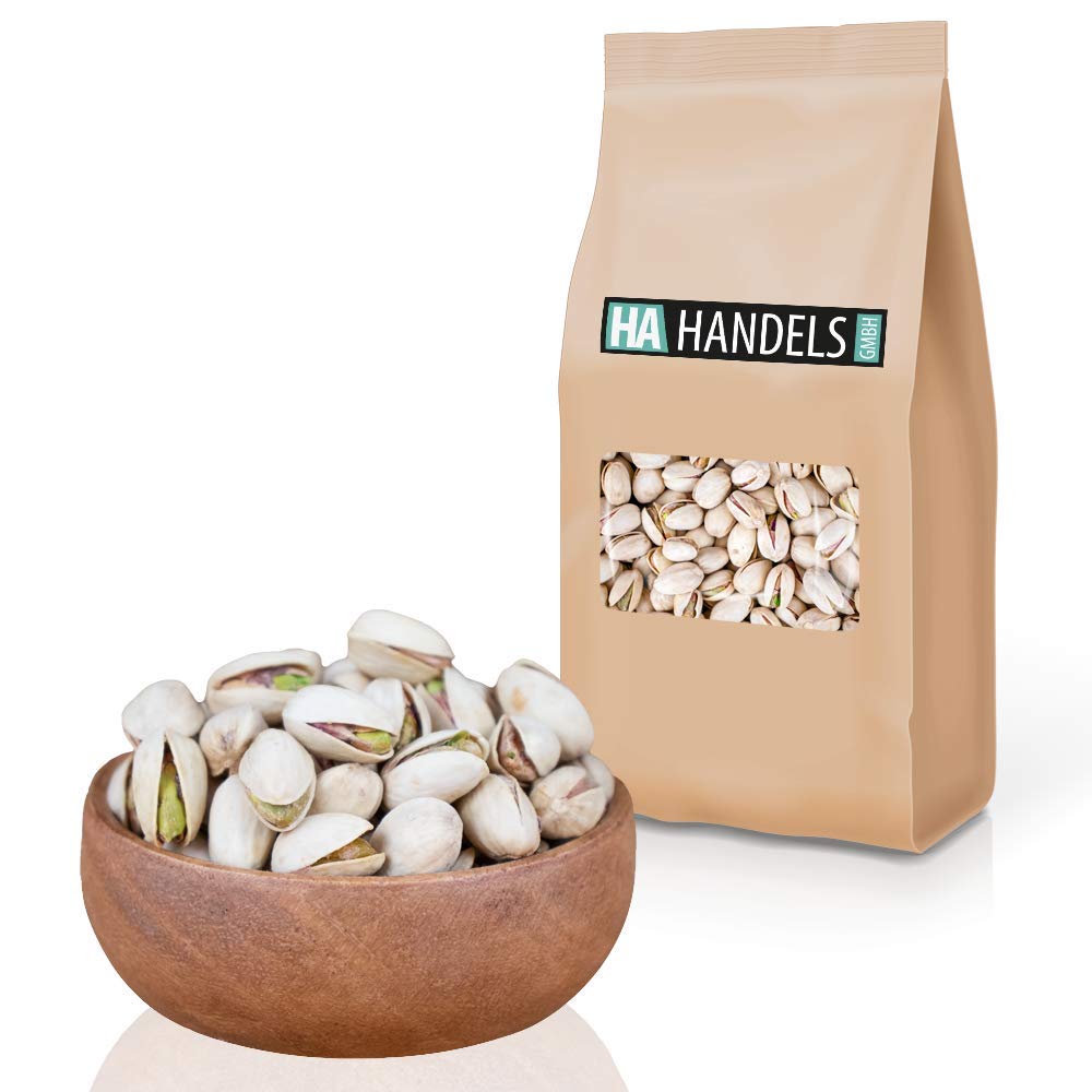 Pistazien geröstet & gesalzen ganz mit Schale ungeschält ungeschwefelt ungezuckert wiederverschließbare Verpackung 1kg - 5kg (5kg)