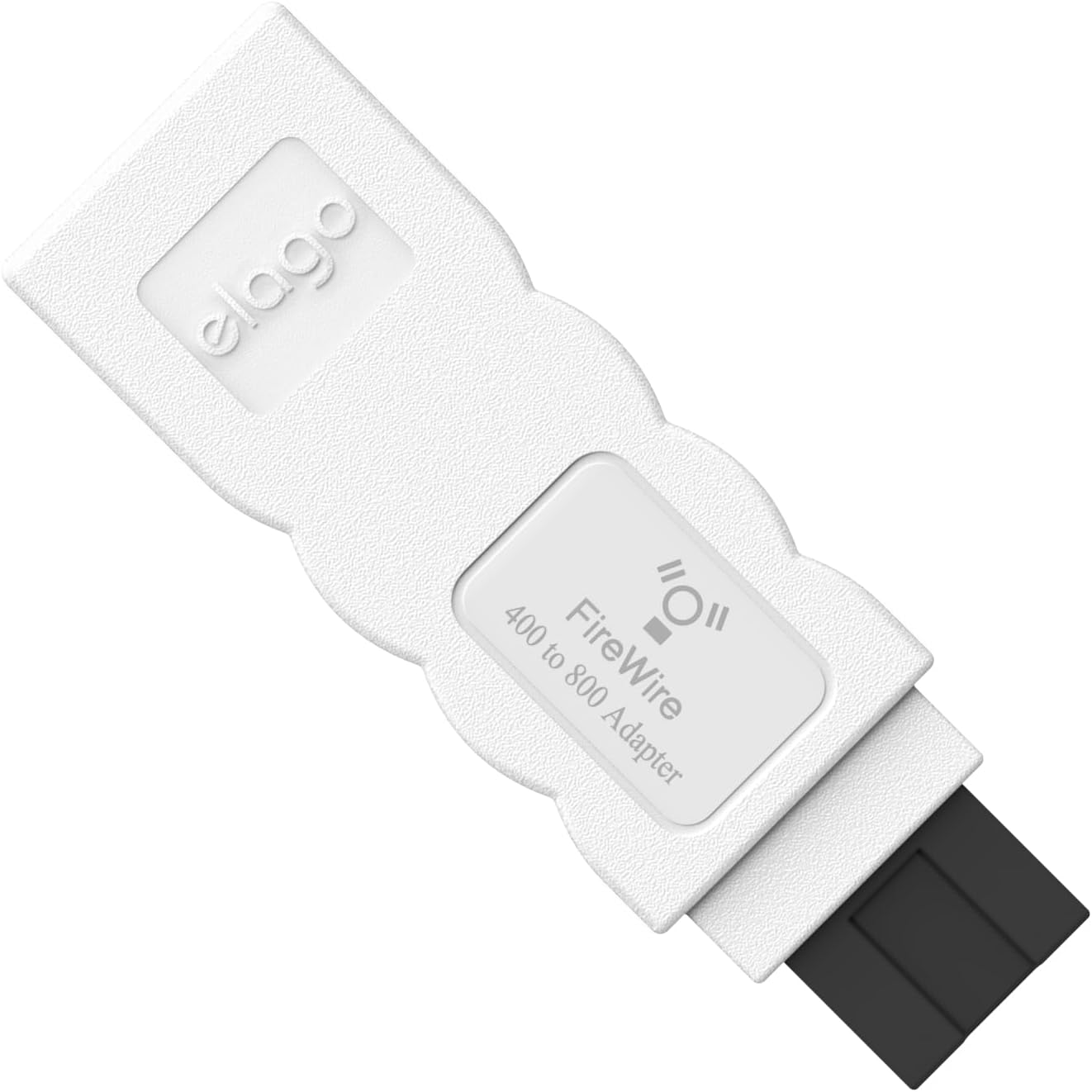 elago FireWire 400 to 800 Adapter Compatible with Mac Pro, MacBook Pro, Mac Mini, iMac and All Other Computers (White)