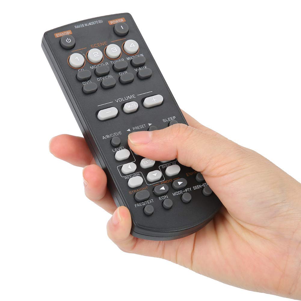 AULCMEET Telecomando Universale A Infrarossi RAV34 WN46680EU Per Yamaha AV Receiver HTR-6130, RX-V363, RX-V365, RX-V463, YHT-797, Telecomando Di Ricambio - 4