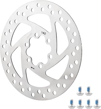 Mountain Bike Bicycle Brake Disc Disc Disc Floating Disc Brake Rotor Plate Bicycle Hydraulic Rotor with 6 Screws