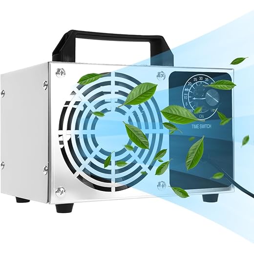 HANNEA Portable Ozone Generator 60 000mg/h High Capacity Ozo
