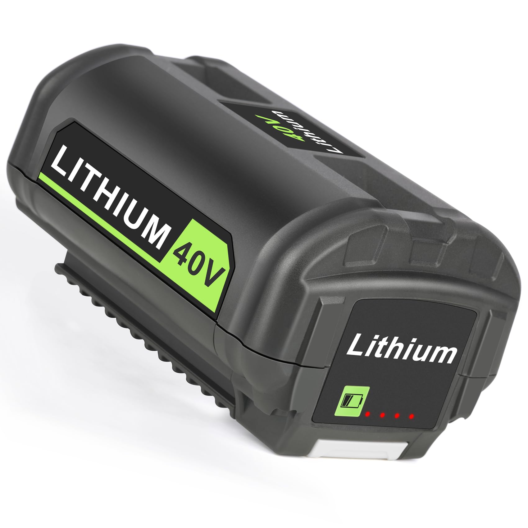 KUNLUN 6.0Ah 40 Volt Lithium Battery for Ryobi 40V Battery, High Capacity 40-Volt Lithium Battery Compatible for Ryobi 40V OP4026 OP4030 OP4040 OP40501 OP40602 Battery