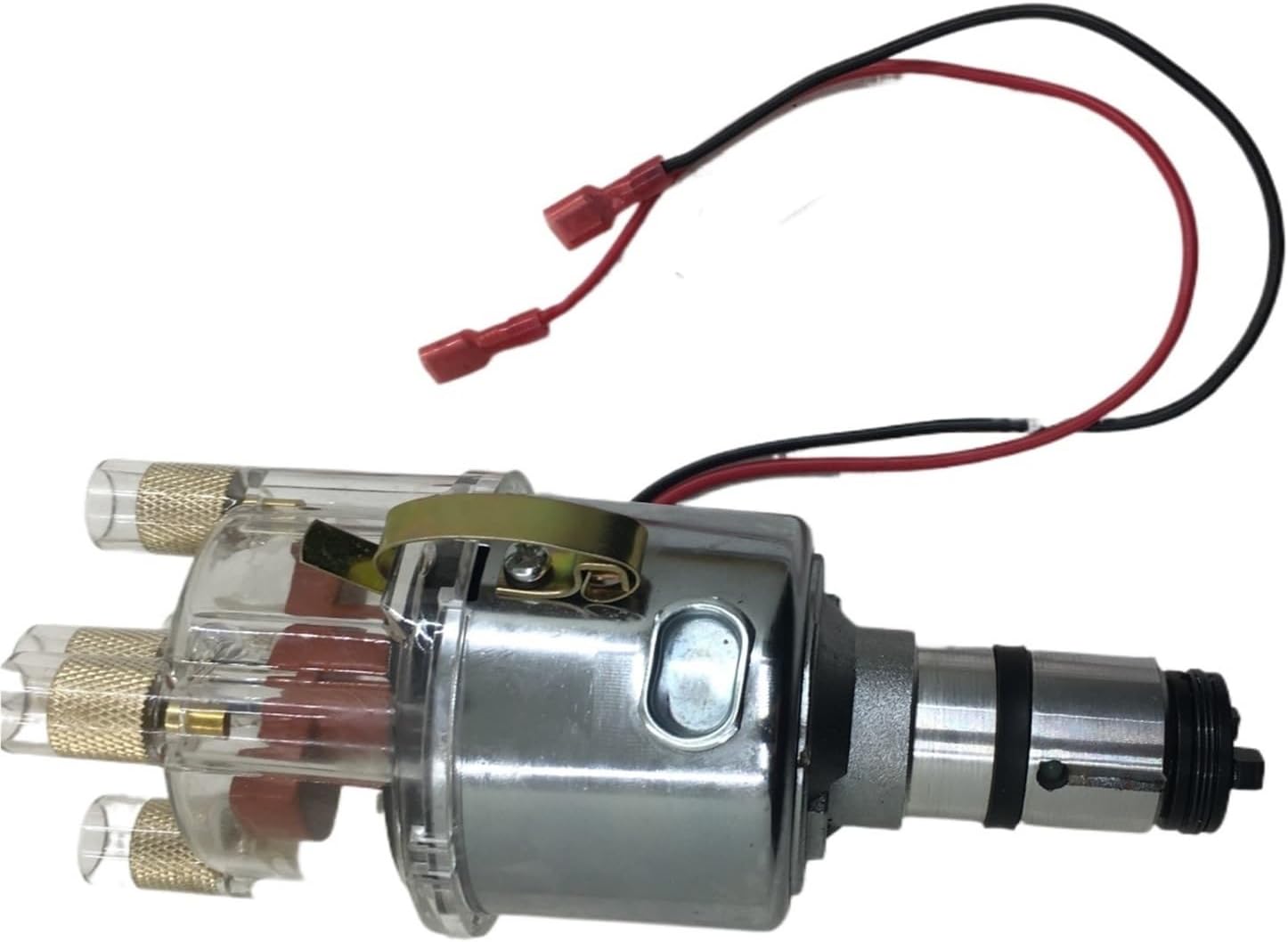 Electronic Distributor 009/094 Centrifugal Advance Distributor Chrome for 1200-2332cc Engines White Clean Cap