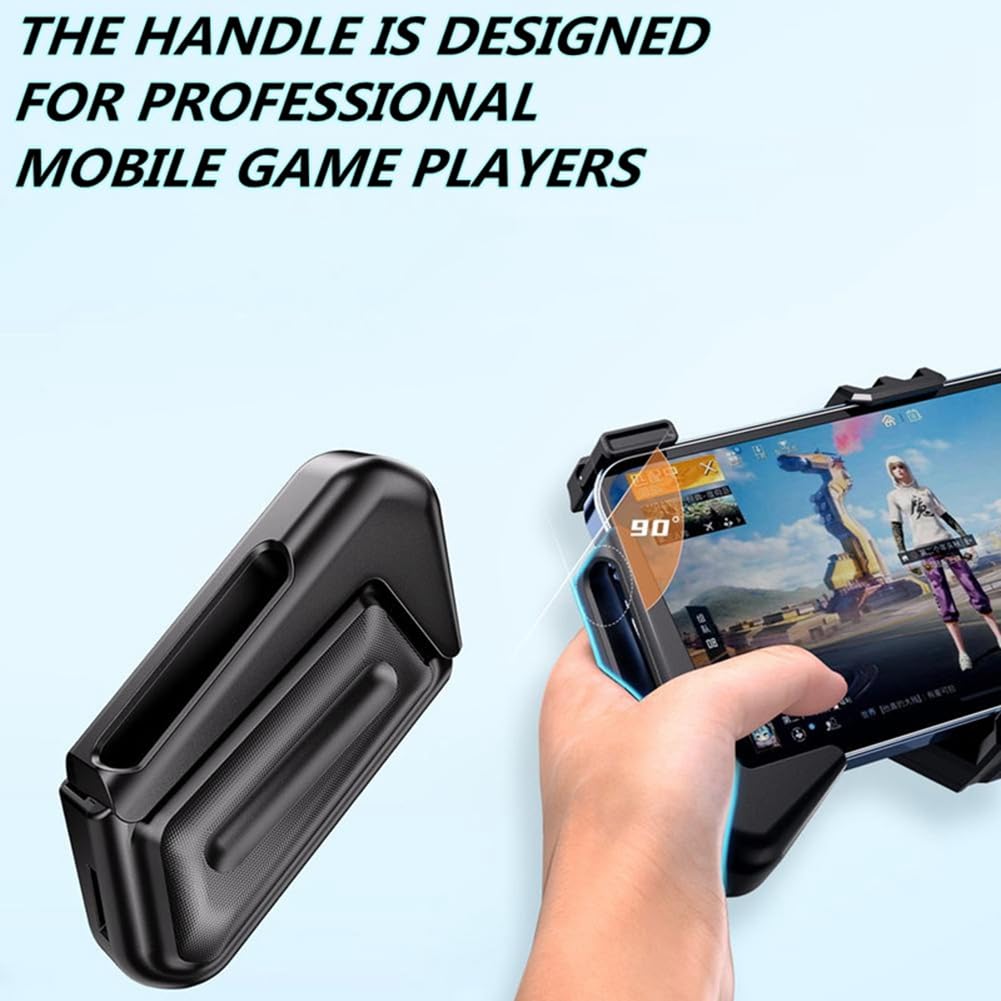 Manette Jeu Mobile Avec Ventilateur - Compatible IOS/Android - Pour PUBG Et Autres Jeux - Design Ergonomique