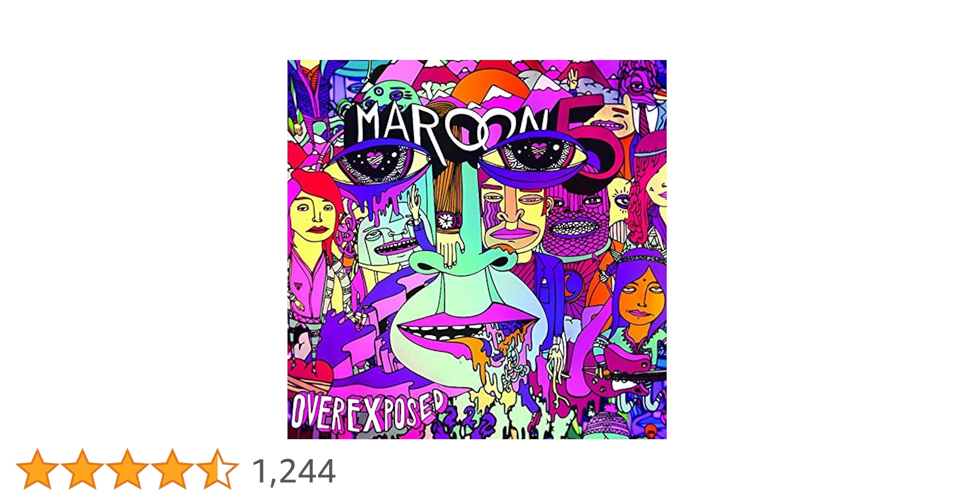 Overexposed (Vinyl): Maroon 5, Maroon 5, Shellback: Amazon