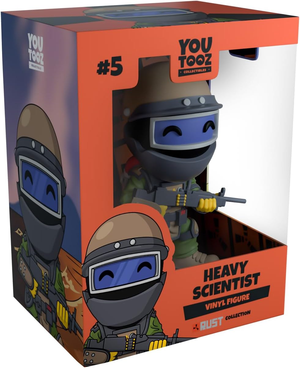 Youtooz Rust Heavy Scientist 4.6" Vinyl Figure, Collectible Heavy Scientist Rust Collection