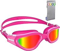 Vista 25 de OMID Kids Swim Goggles, P2mini Polarized Swimming Goggles Comfortable for Age 6-14