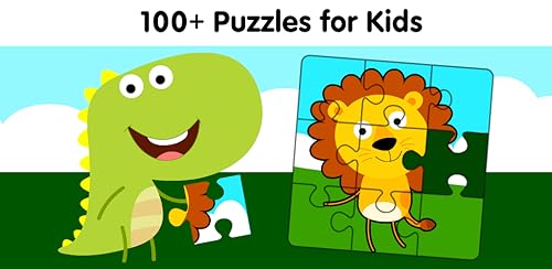 Puzzles for Kids 2-4 Year Olds: Dinosaur & Animals Jigsaw Puzzle