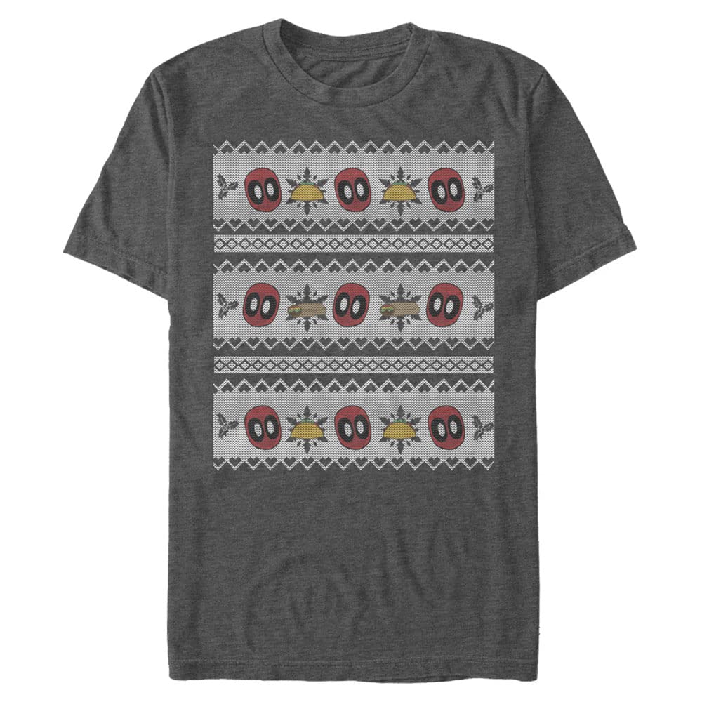 Pull manches courtes Deadpool coupe classic ample Marvel pour homme - 2