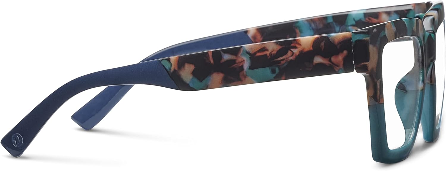 Oprah's Favorite Things Take a Bow Oversized Square Blue Light Blocking Reading Glasses - Image 3