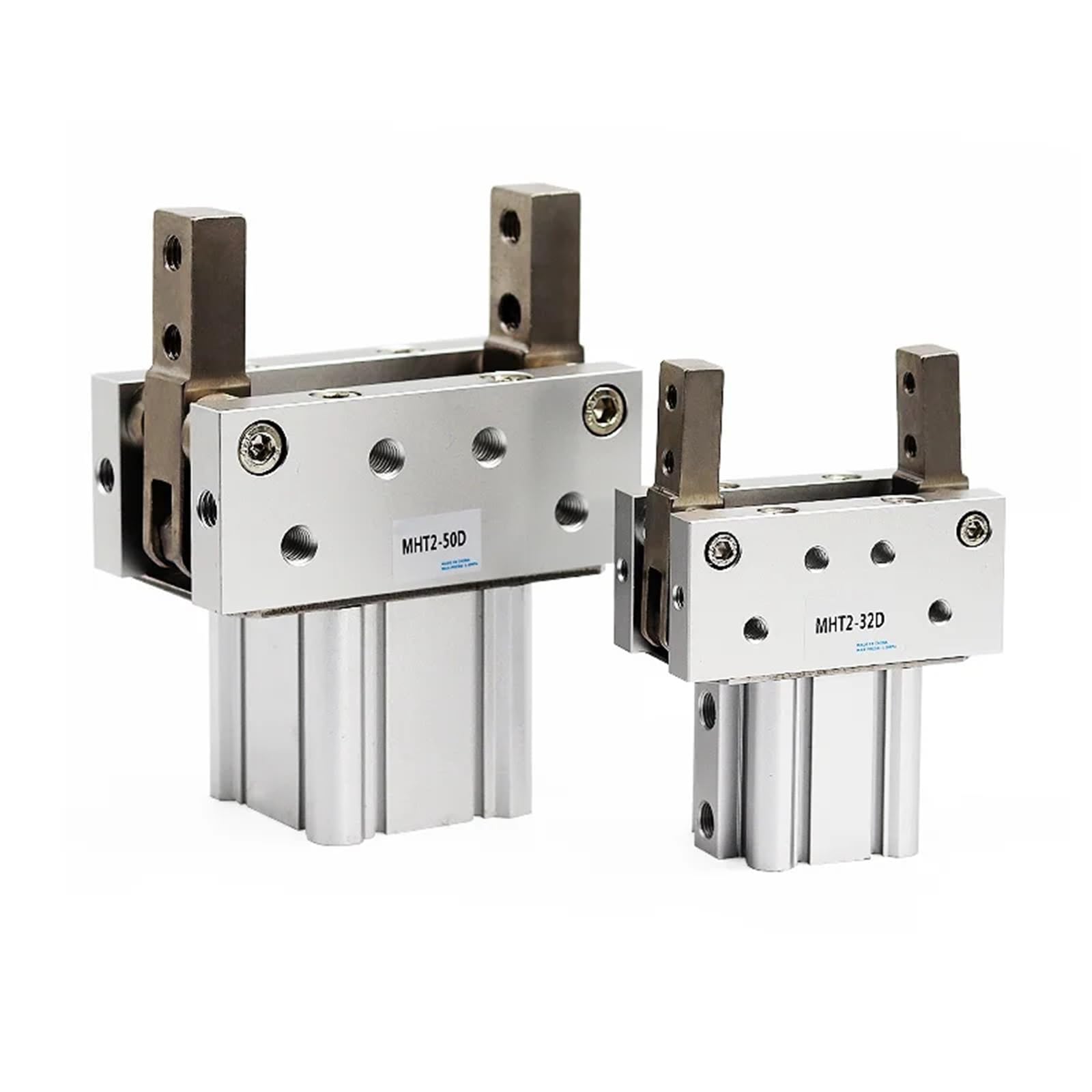 Pince pneumatique MHT2-40D et cylindre à doigt pour robotique - 8