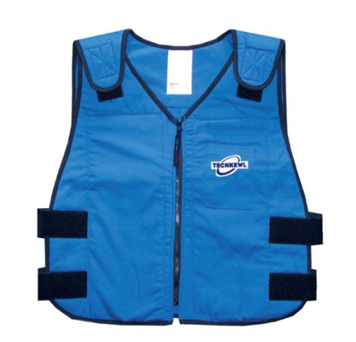 TechKewl 6626-N-M/L Nomex FR Phase Change Cooling Vest Medium/Large Blue