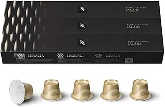 Nespresso Vanilio Capsules Espresso Lungo, 30 Pods -3 Sticks, 320 Gram