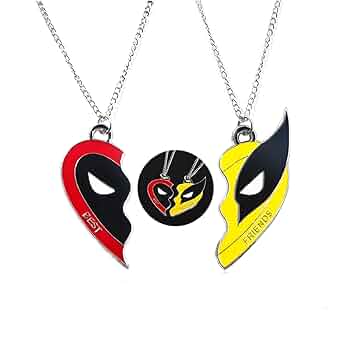 Deadpool & Wolverine フィギュア&ネックレス2種セット Deadpool & Wolverine フィギュア&ネックレス2種セット Amazon