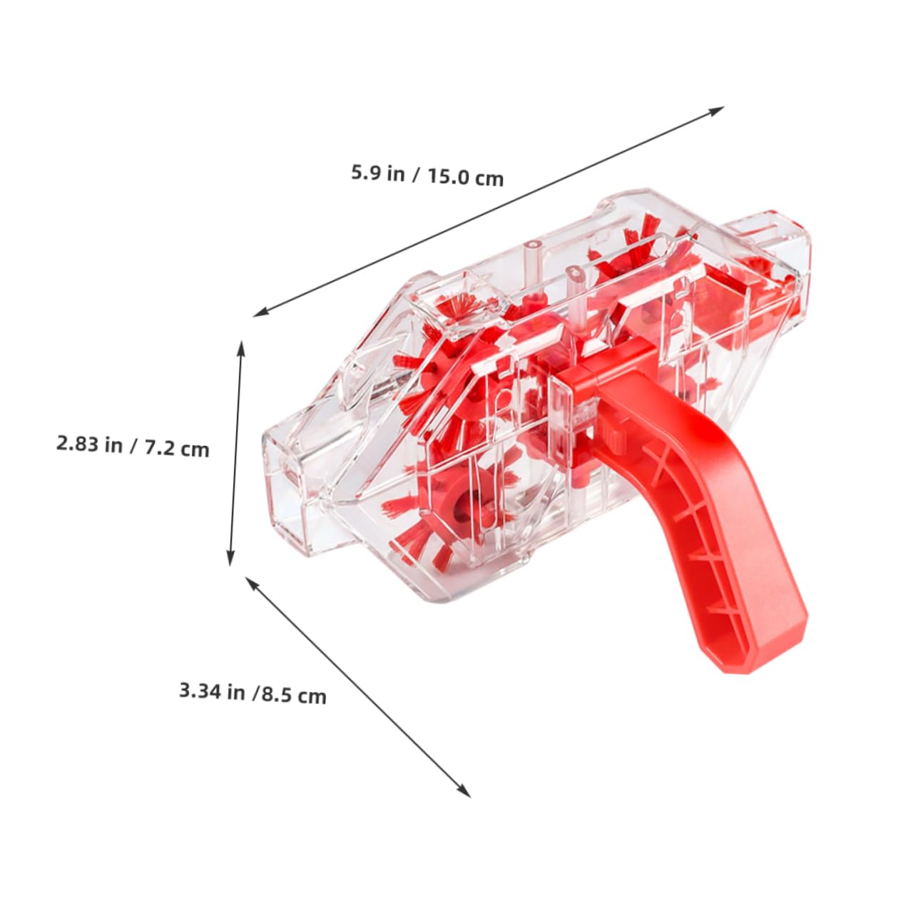 ibasenice Abs Material Bike Chain Cleaner Easy to Use Cleaning Tool for Mountain Road Bikes