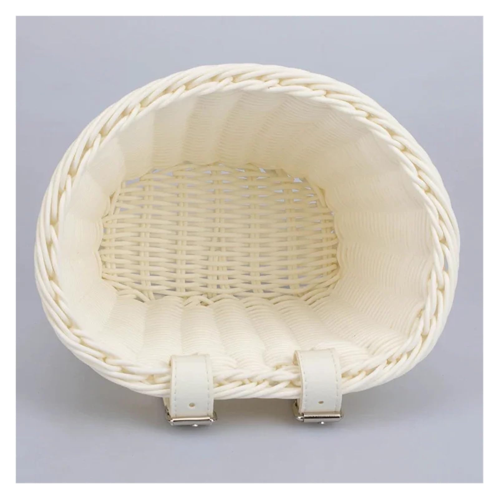 Cesta para Bicicleta Cesta de Bicicleta con Manillar Delantero, Cesta Tradicional multifunción, Impermeable, Tejida a Mano, for