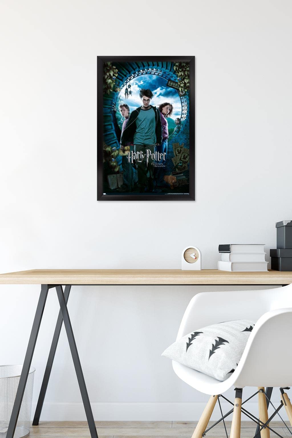 Poster Harry Potter - Décoration Murale Toile 20x30 Cm - Pour Salon Ou Chambre - Style Avec Ou Sans Cadre - Impression Haute Qualité