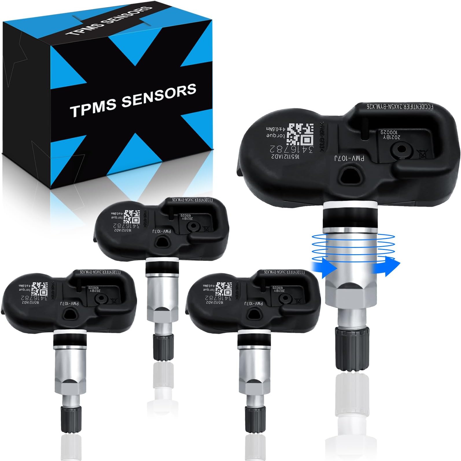 Pre-Programed TPMS Sensor for:-Toyota 2005-2015 Tacoma 2007-2011 Camry 4Runner for:-RAV4 for:-Lexus IS250 2006-2015 RX350 Tire Pressure Monitoring Sensor # 4260706011, 315MHz (Set of 4)