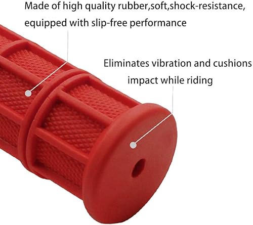 Miniatura 2 de Worldmotop - Agarres antideslizantes de goma suave para manillar de motocicleta con 78 pulgadas, 0.866 in y 0.945 in para todo todoterreno ATV Dirt