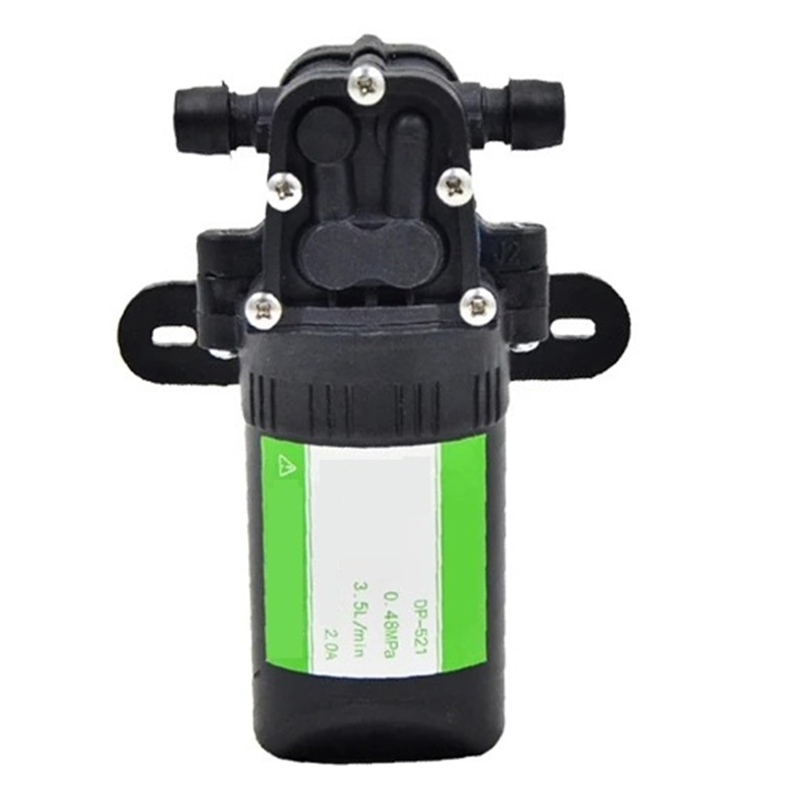 12V Agricultural Electric Sprayer Water Pump Intelligent Car Washing Small Motor Diaphragm Smooth Operation Flow Steady Reliable(OP-521)